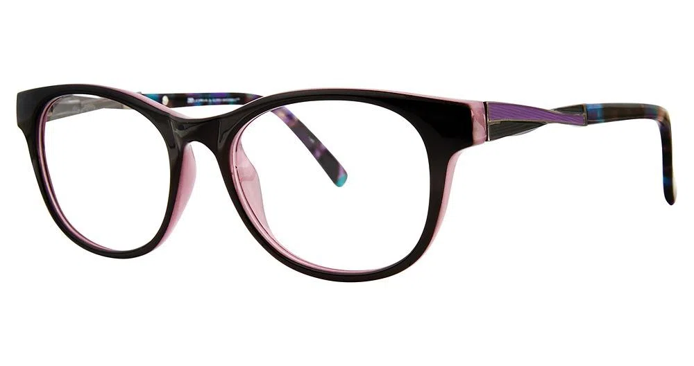 Gloria by Gloria Vanderbilt GbGV4055 Eyeglasses - Black - view 3